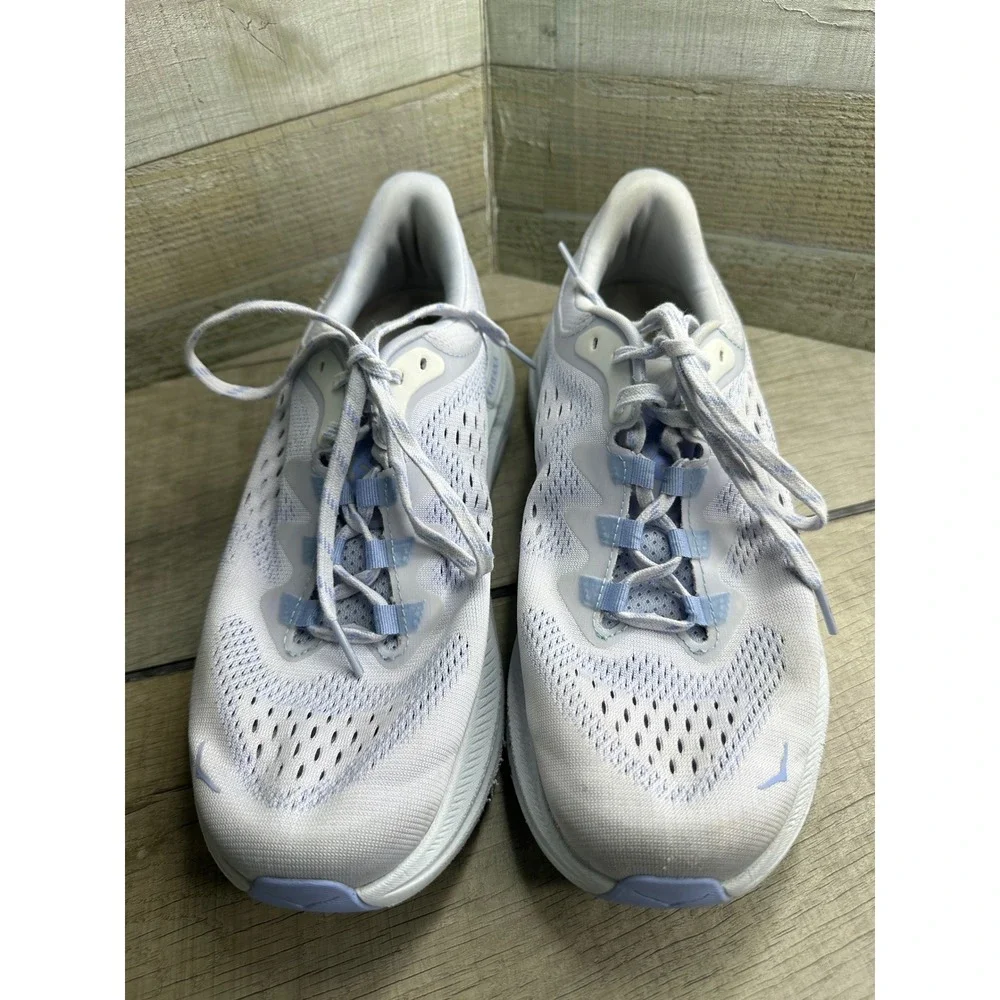 Hoka Kawana 2 Lavender White Running Shoes Womens 9.5 1147913 ERM